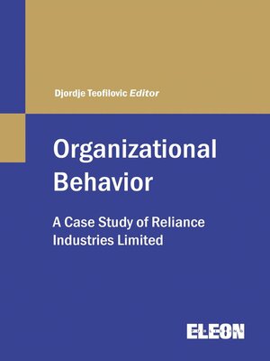 cover image of Organizational Behavior